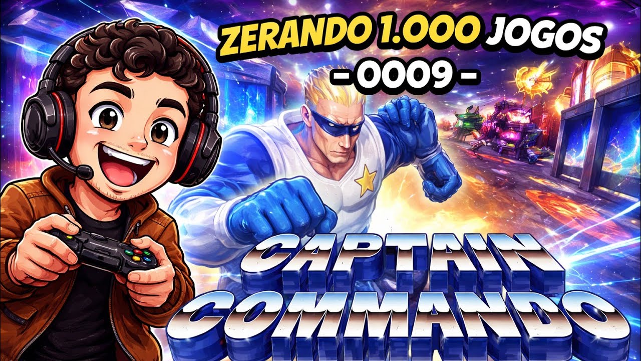 Zerando 1.000 jogos - 0009 - CAPTAIN COMMANDO