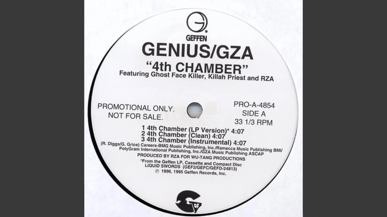 GZA - 4th Chamber (Feat. RZA, Ghostface Killah & Killah Priest) (Single Cover)