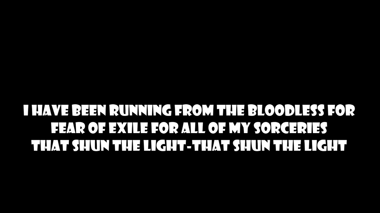 Marilyn Manson - The Flowers of Evil - Lyrics