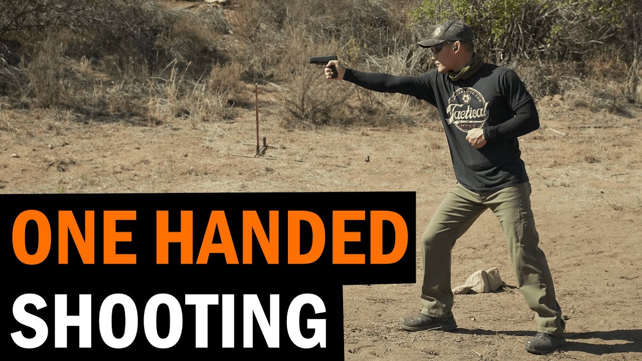 One-Handed Shooting: Defensive Vs. Competition Shooting Considerations