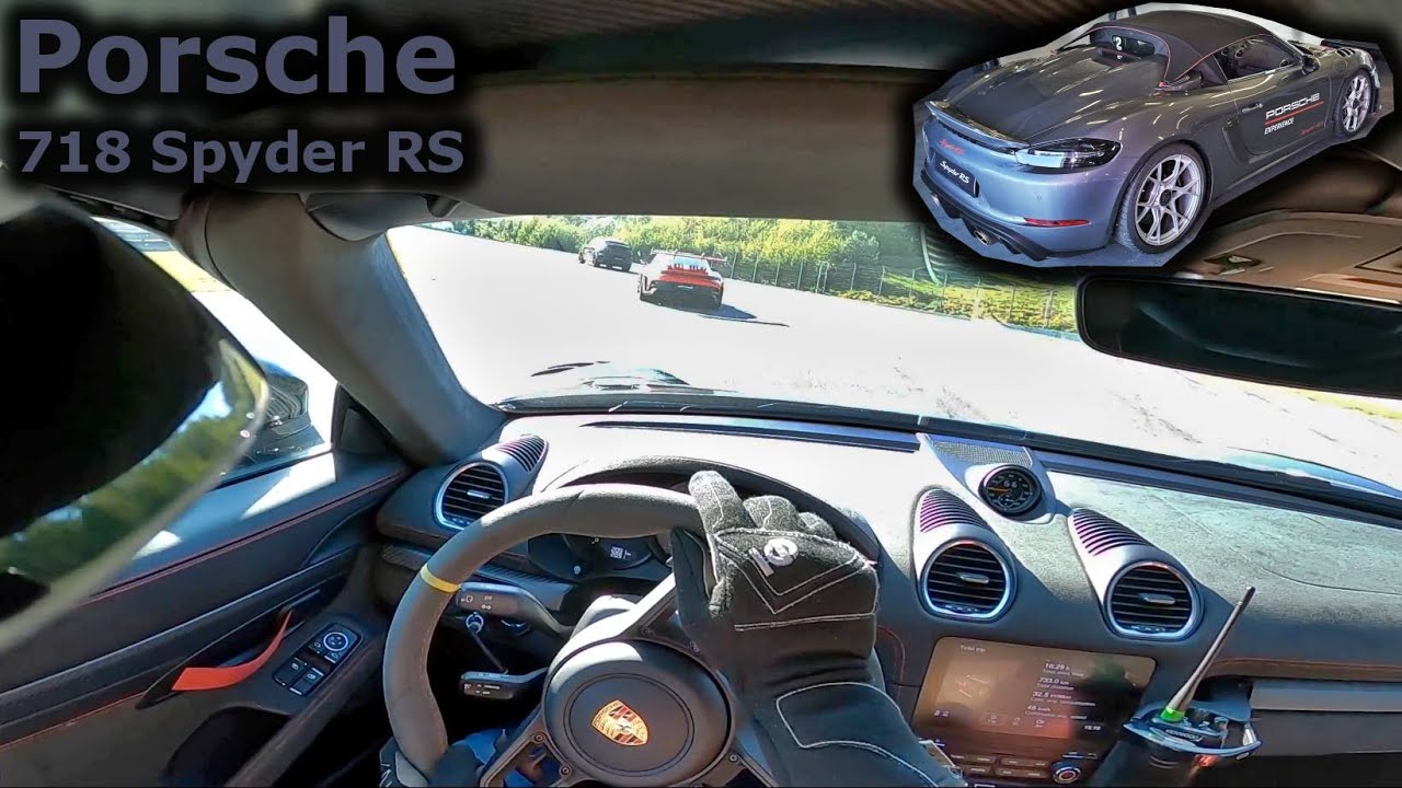 2024 Porsche 718 Spyder RS | racing circuit POV drive