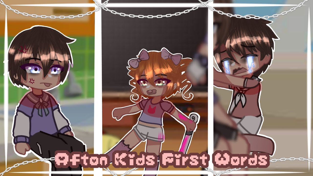 🍼~Afton Kids First Words~🍼||Afton Family Gacha || Gacha Club MY AU