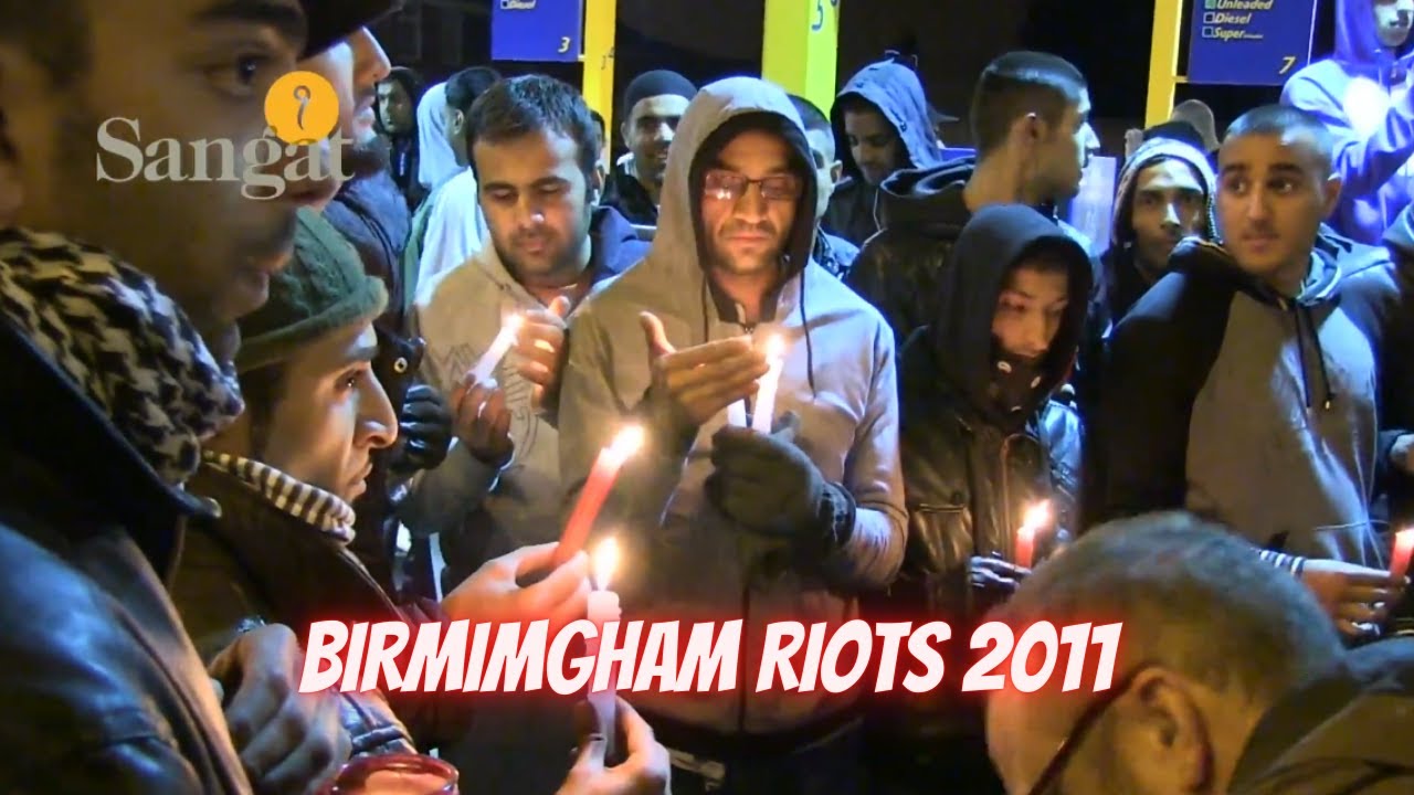 Birmimgham Riots - Dudley Road, Birmingham - Sangat Television w/ Upinder Randhawa (10 August 2011)