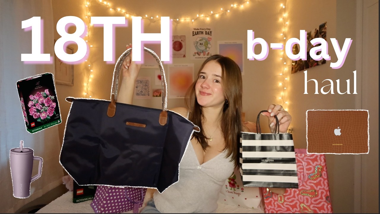 WHAT I GOT FOR MY 18TH BIRTHDAY!!!