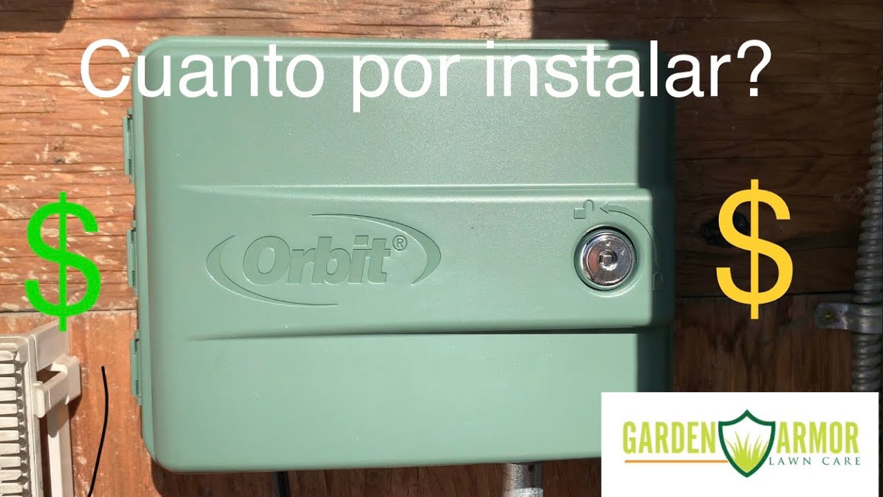 Como remplazar un reloj para sprinklers I cuanto cobre 💰