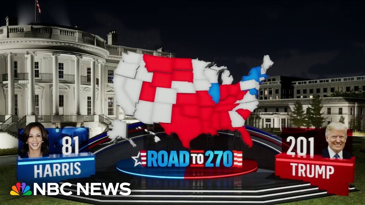 Polls close in Nevada, battleground states too close to call