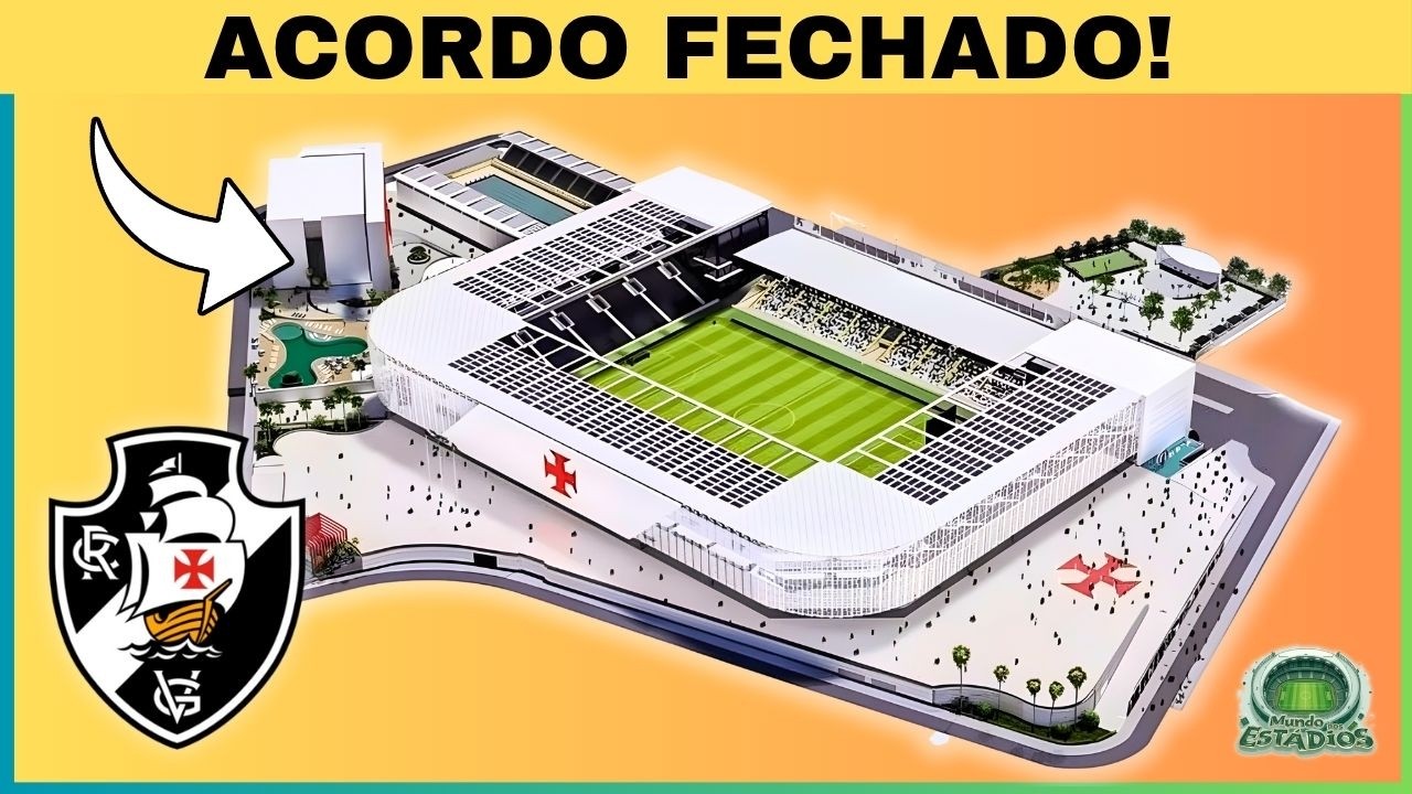 NOVO SÃO JANUÁRIO Confirmado: VASCO Assina o POTENCIAL CONSTRUTIVO  de 500 Milhões de Reais!