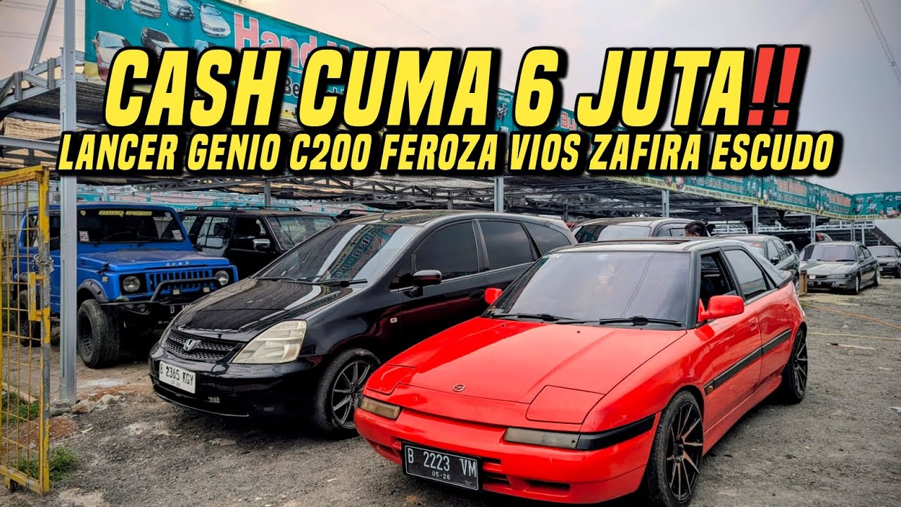 Tebus murah lagi mobil bekas cuma 6 juta di Hand Mobilindo❗Murah pisan Astina civic kijang baleno 