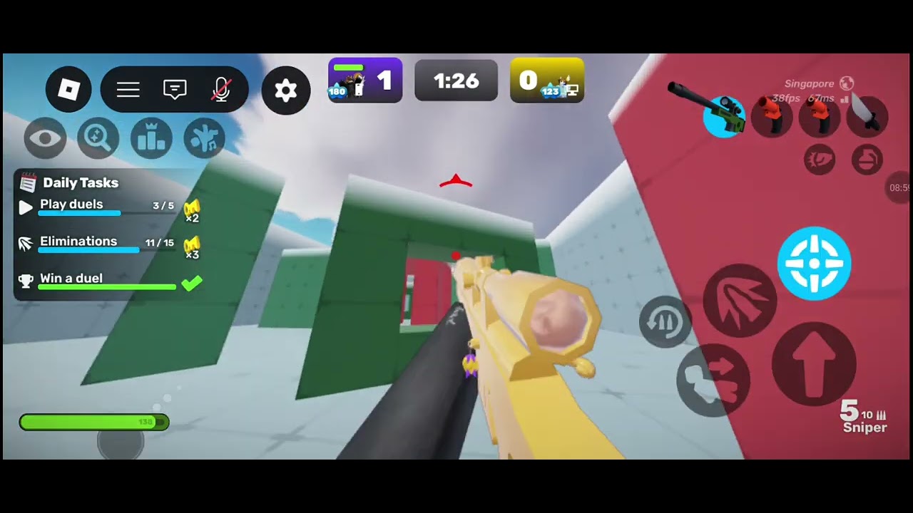 Playing 1 ranked and 1 normal matchmaking and 1 limitless loadout match. #rivals #roblox  #gaming 
