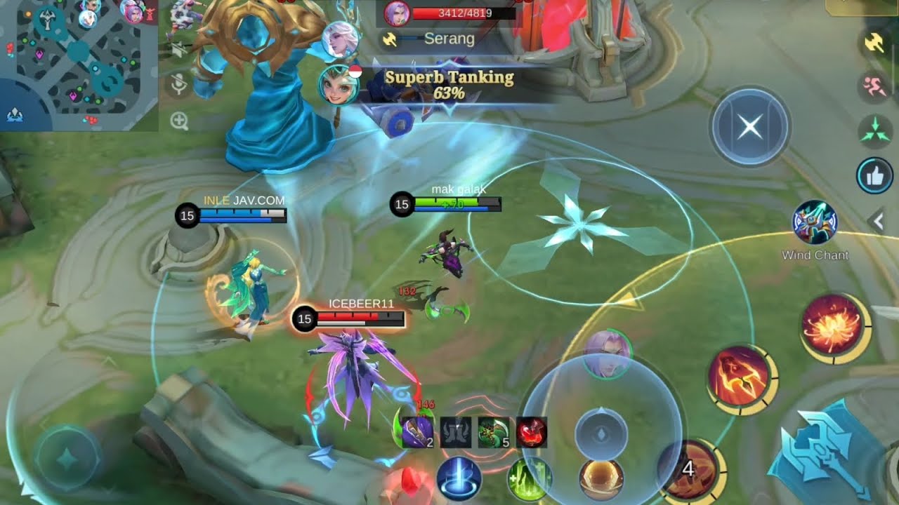Hanabi Exp By Mak galak //Push Rank MLBB