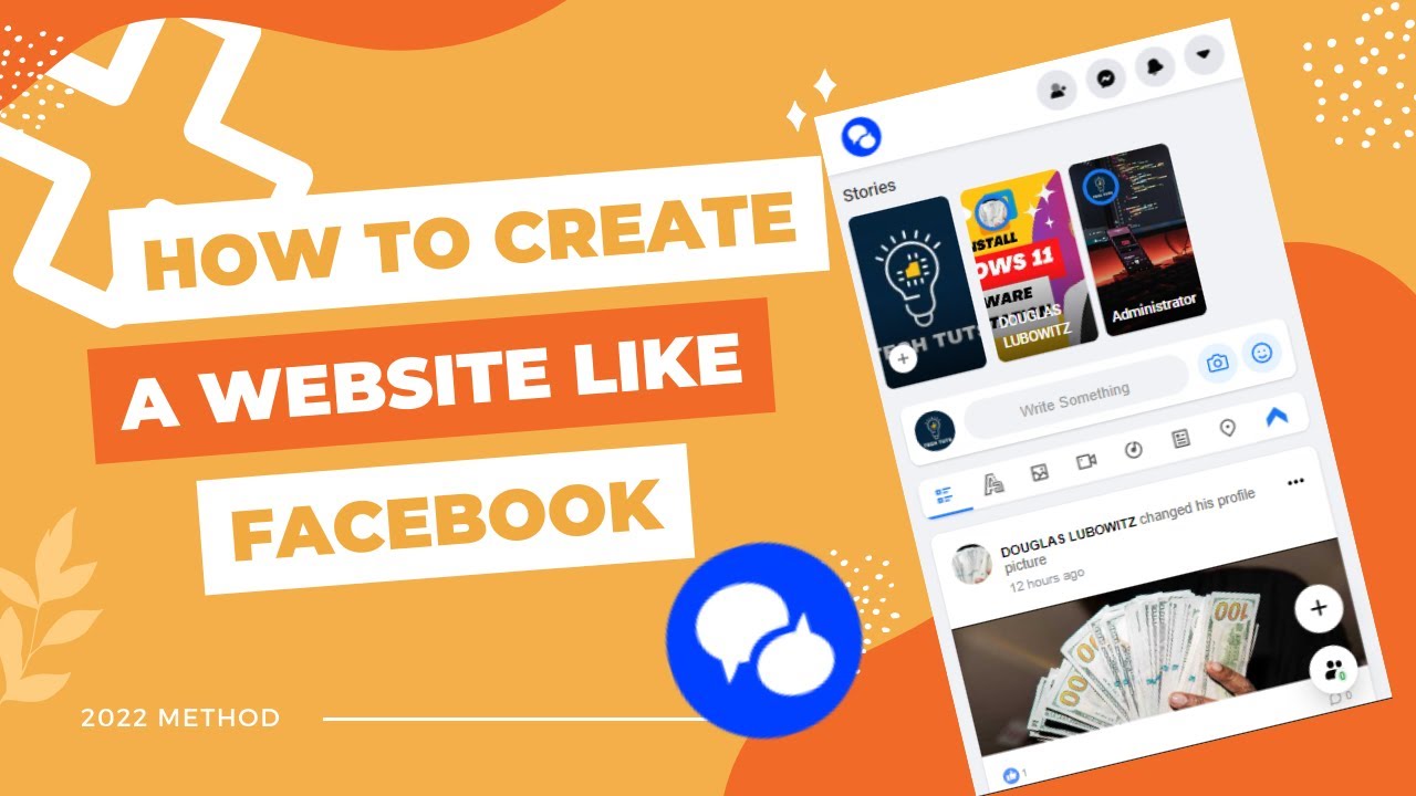 How To Create A Website Like Facebook For Free In 2022!