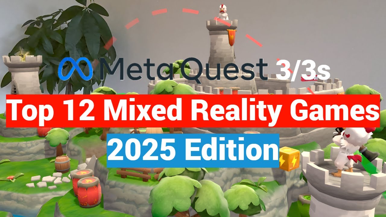 12 лучших игр и впечатлений в смешанной реальности на Meta Quest 2 / 3 / 3s для новых пользовател...