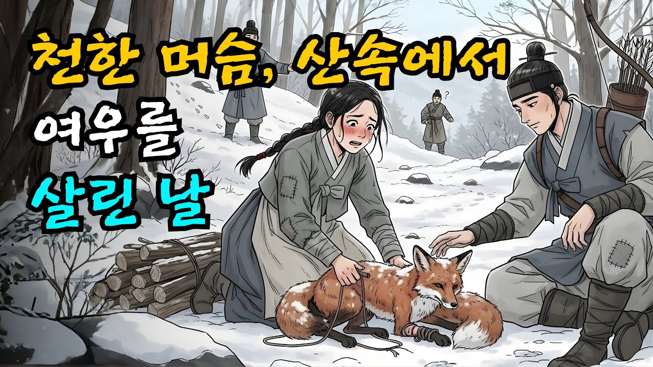 천한 머슴, 산속에서 여우를 살린 날  | 야담 | 민담 | 설화 | 고전 | 옛날이야기 |야사