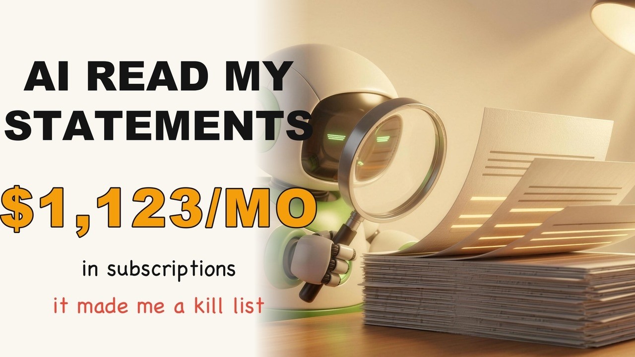 I Made AI Audit My Subscriptions. It Found $99.94/Month.