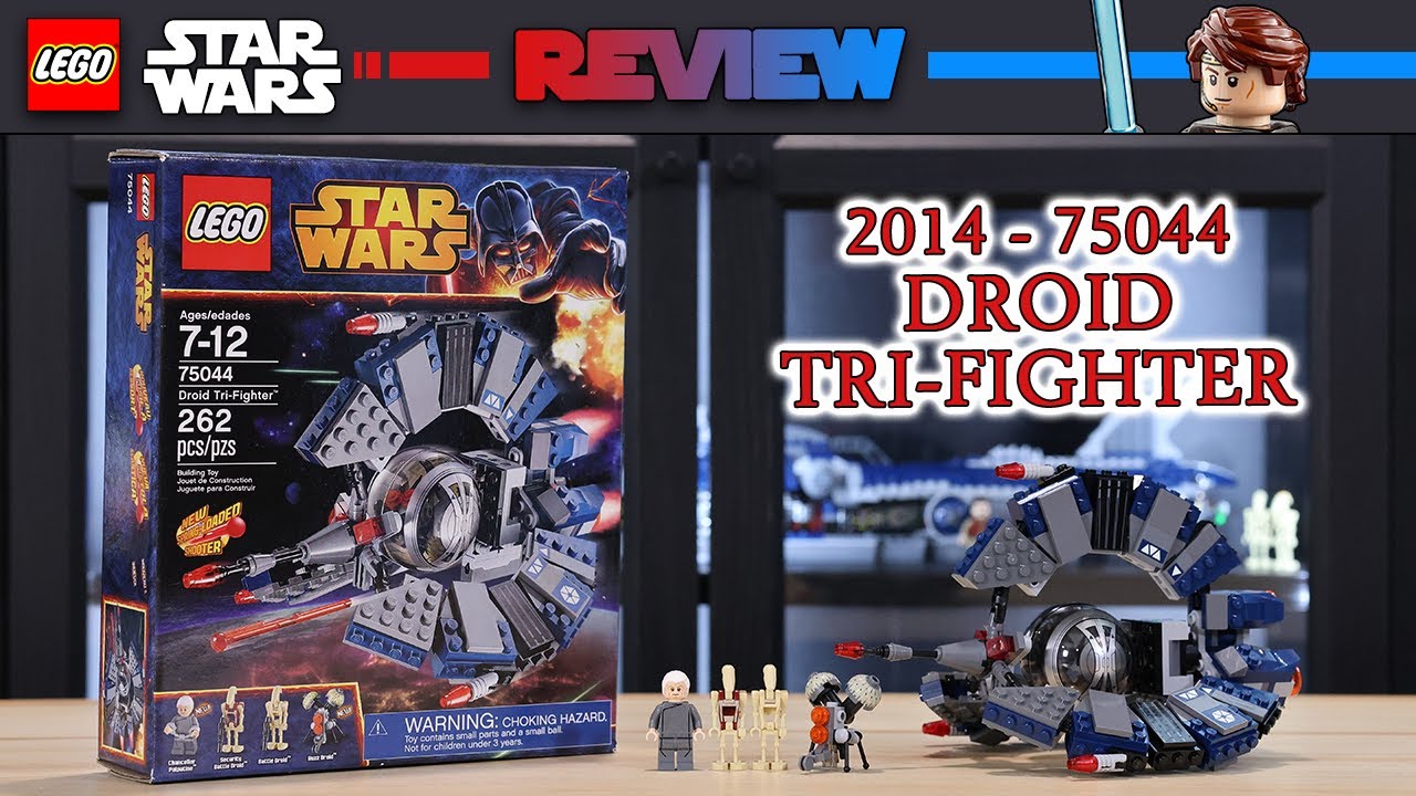 LEGO Star Wars 75044 Дроид Три-Истребитель (2014) — ОБЗОР