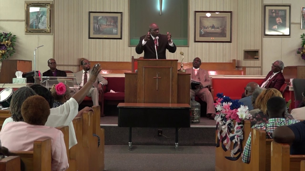 Dr. Cedric Thomas at Benford Chapel