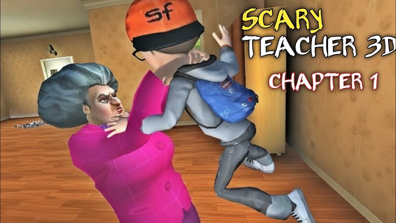 SCARY TEACHER GAMEPLAY 3D PRANK / ATUL GAMER!!