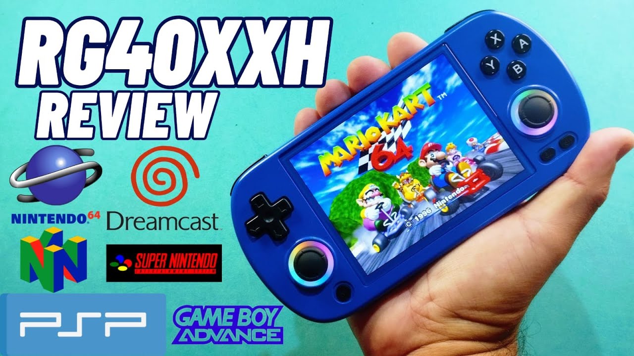 RG40XXH Review: O Melhor Portátil da Linha XX da Anbernic!