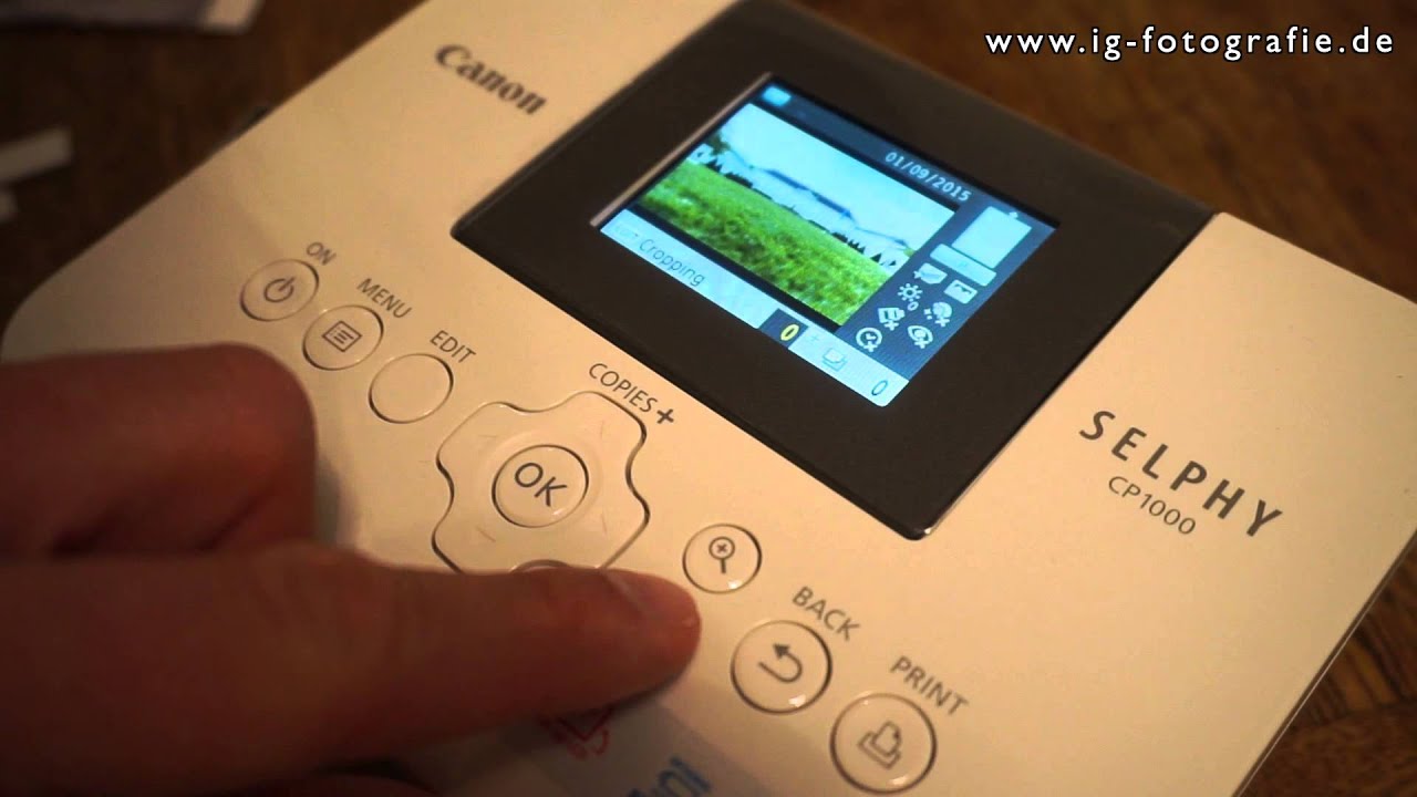 Canon Selphy CP 1000 Fotodrucker - Unboxing, Test und Erfahrungsbericht