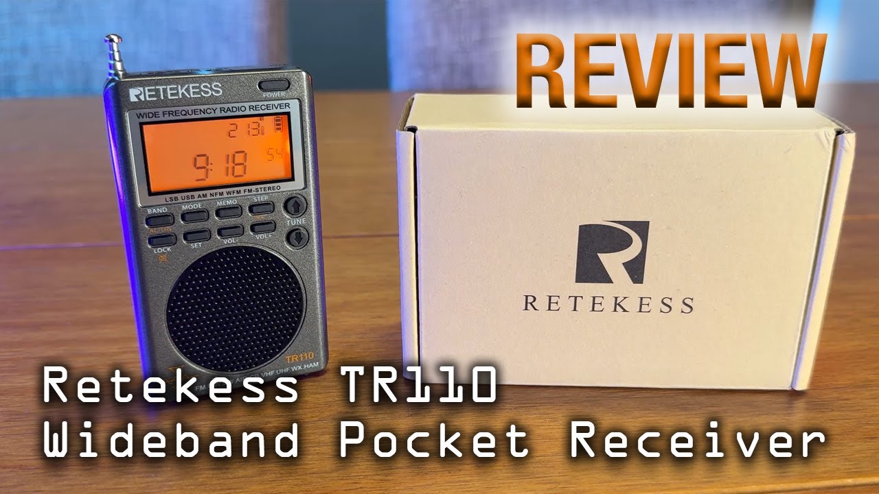 Retekess TR110 Wide Frequency Band Pocket Radio Review