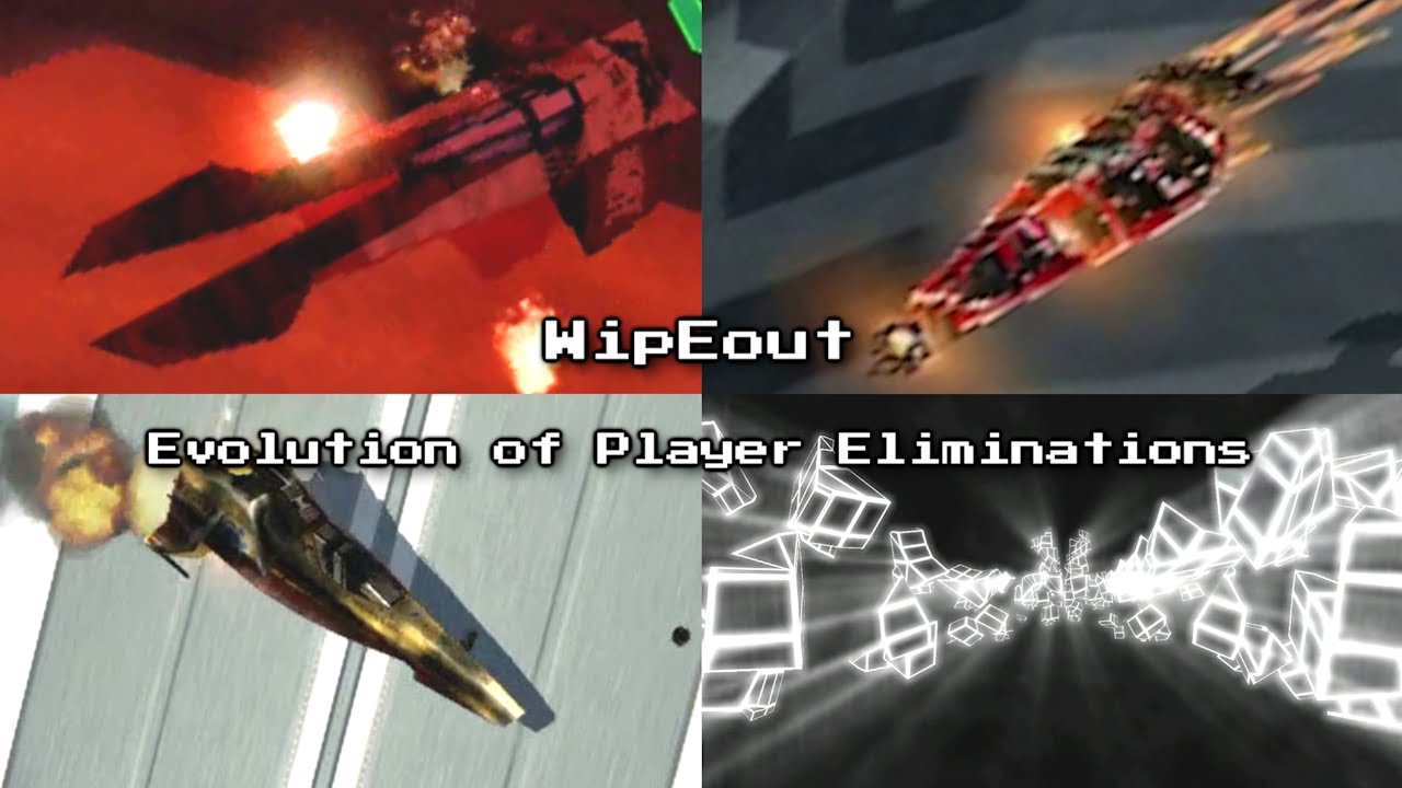WipEout - Evolution of Player Elimination Scenes