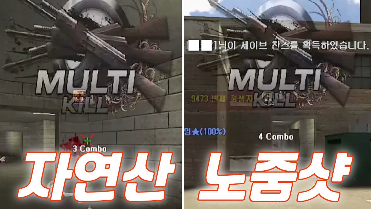 자연산 노줌샷이란? [서든어택 에보]