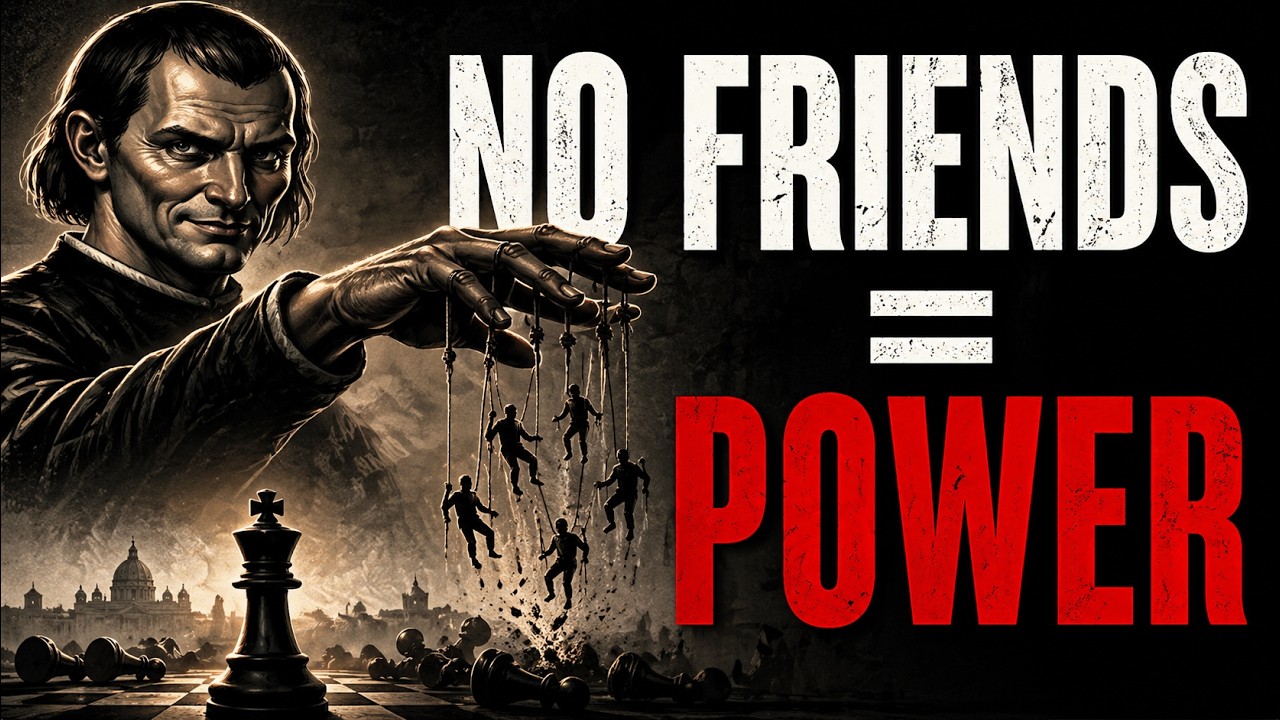 Why the Man With No Friends is the Most Dangerous (Machiavelli's Rule)