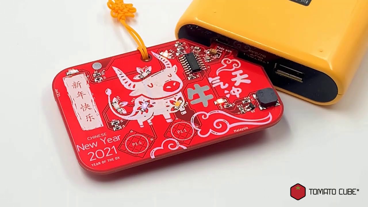 Programmable Chinese New Year Card (Design B)