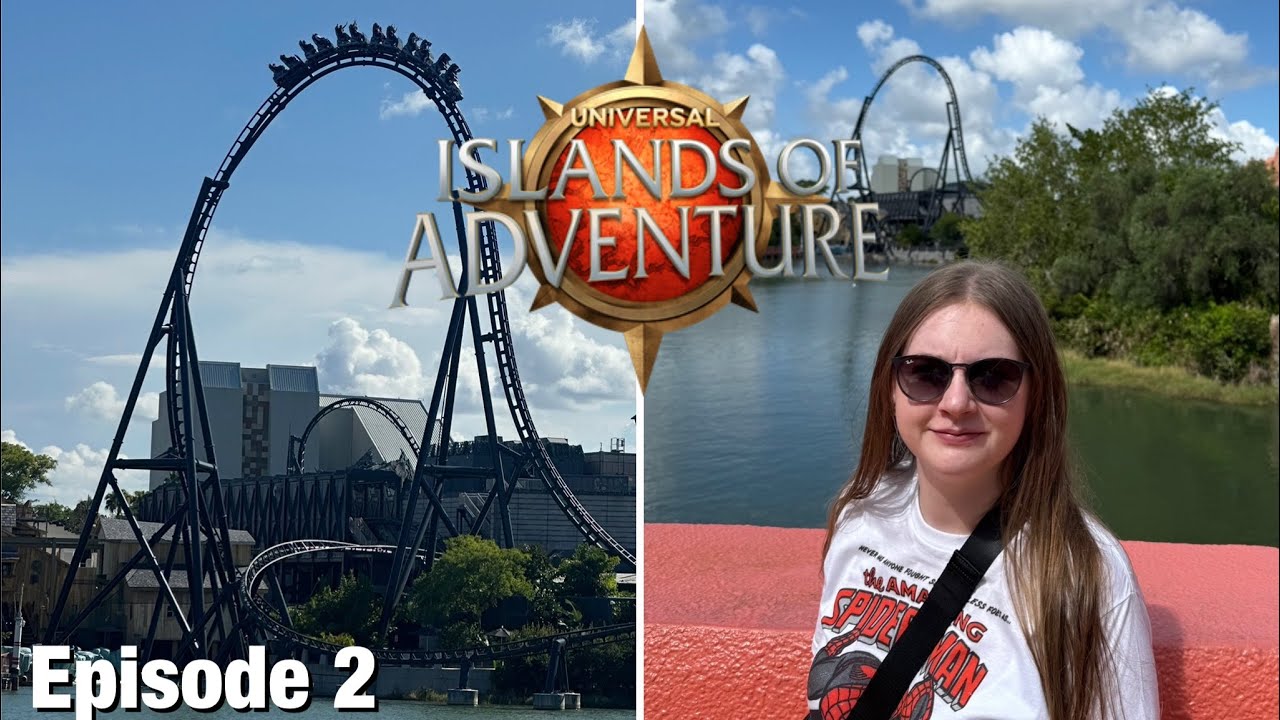 UNIVERSAL ISLANDS OF ADVENTURE Orlando Florida Vlog 2025