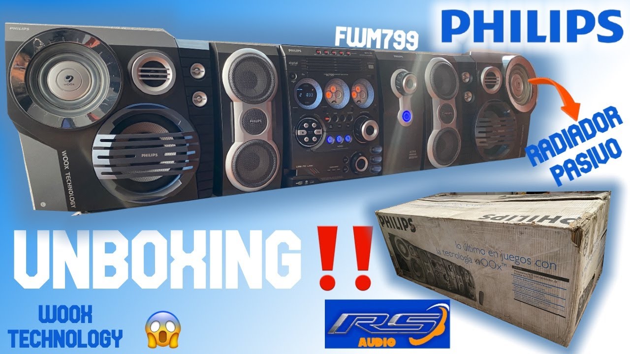El Wo0X technology de Philips es impresionante‼️😱 (Unboxing + primeras impresiones) FWM799