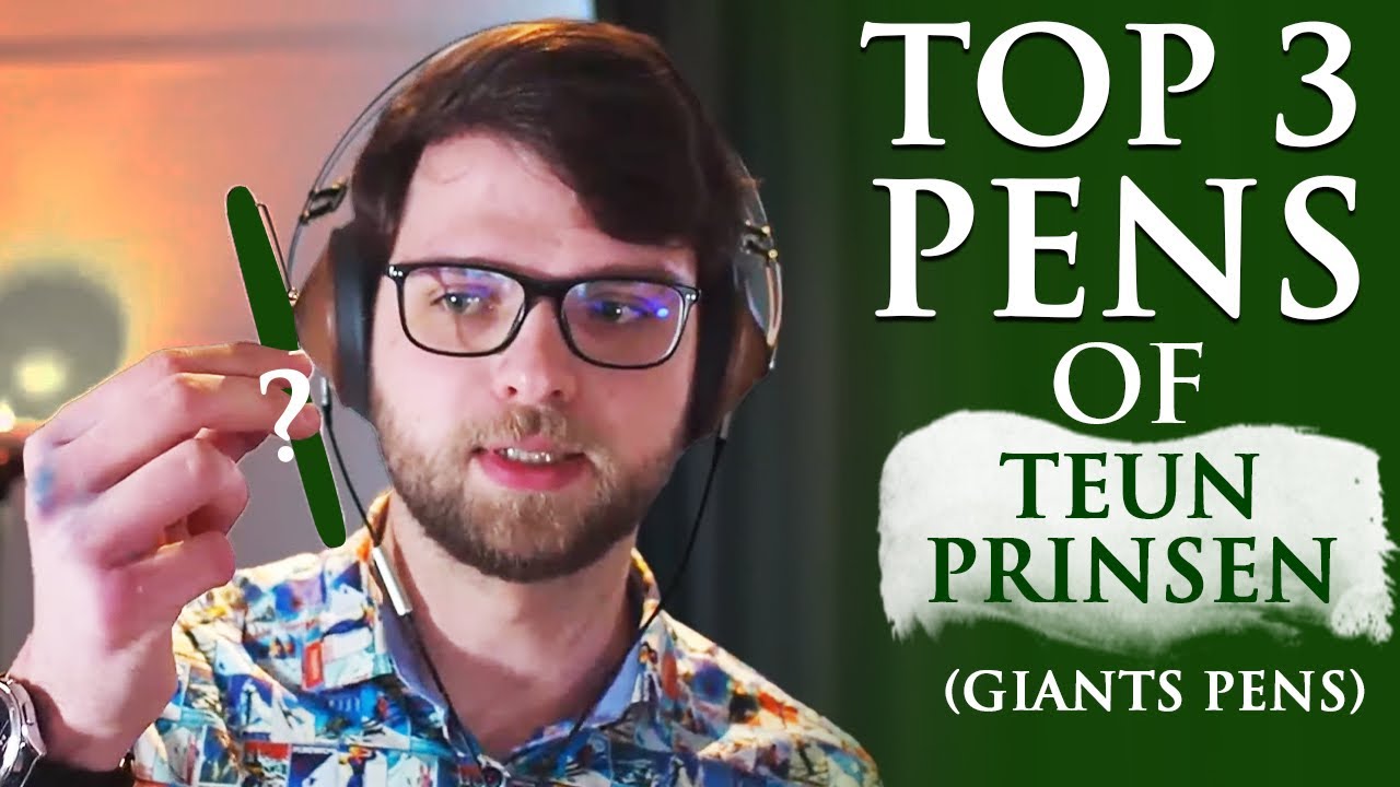 Top 3 Pens of Teun Prinsen (Giants Pens)
