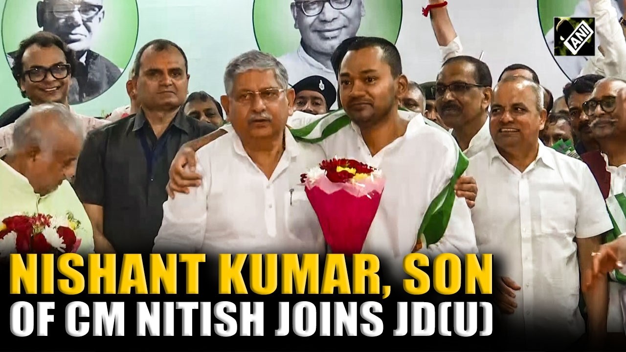 Nishant Kumar, Son of Bihar Chief Minister Nitish Kumar, Joins JD(U)