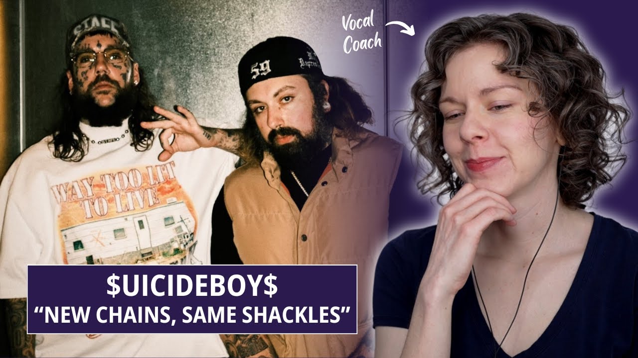Vocal coach reacts to $UICIDEBOY$ for the first time - 