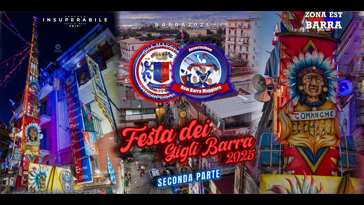 Sua Maestà L'Insuperabile - Festa dei gigli Barra 2025 DVD UFFICIALI pt. 2