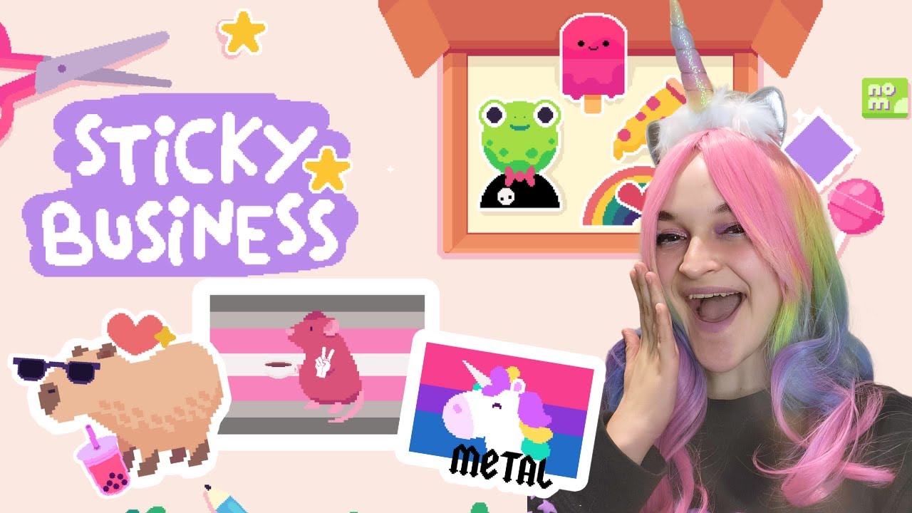 Let's Play a New Cozy Game: Sticky Business!