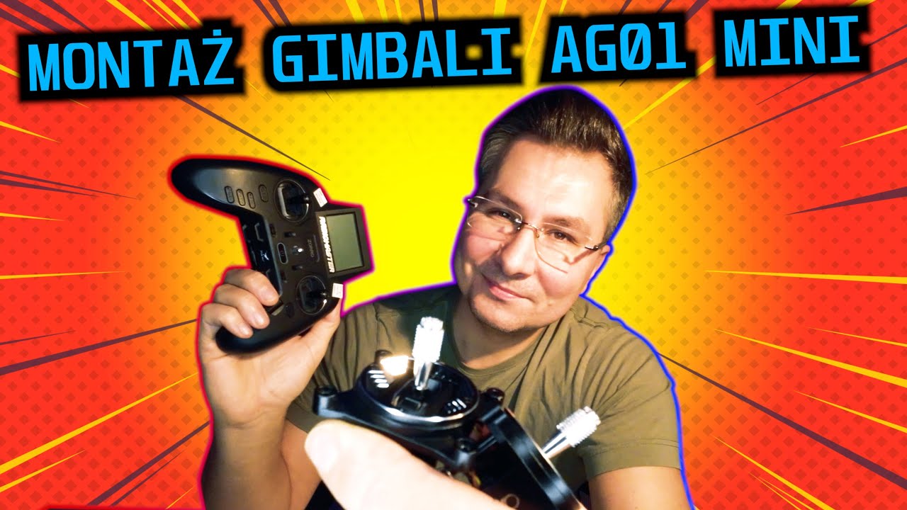 Montaż gimbali AG01 w Radiomaster Zorro