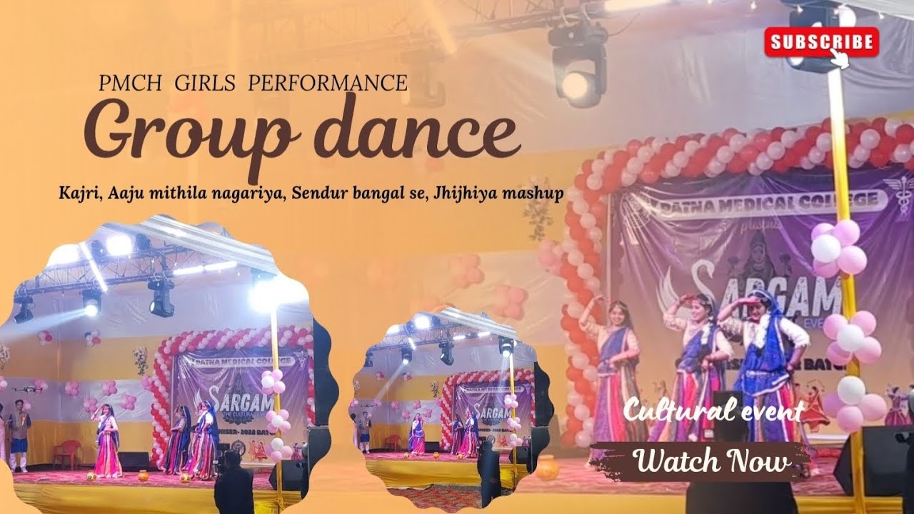 PMCH Sargam performance 01✨️ || Girls group dance 💃 || Mashup song