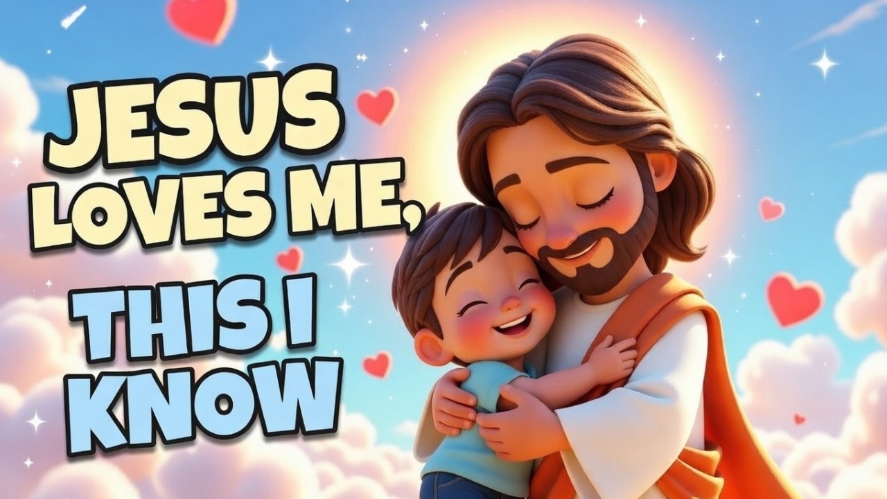 Jesus Loves Me, This I Know  | A Timeless Christian Hymn for Kids | Faith Kids Songs