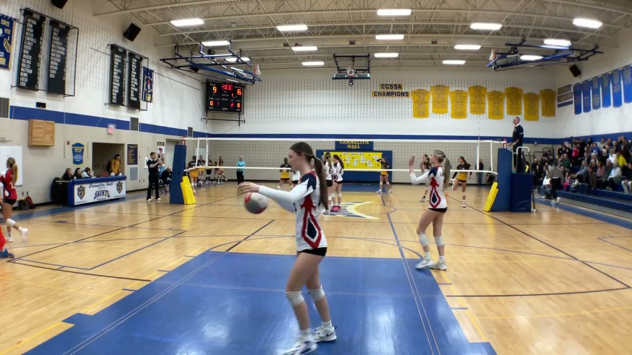 Holy Names vs St. Anne 1st set