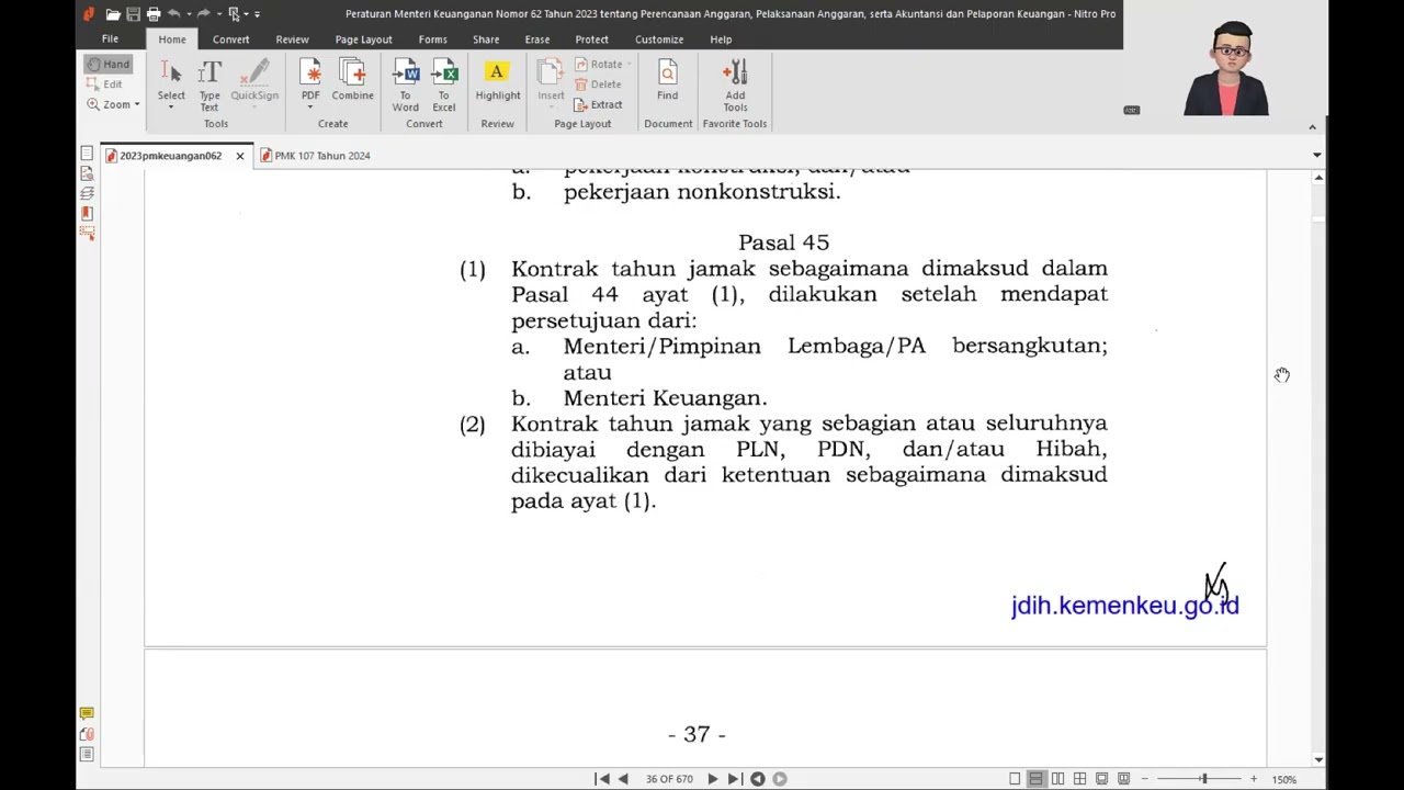 Peraturan Menteri Keuangan Nomor 62 Tahun 2023 dan Perubahan Terbaru Audio Book Chapter 7