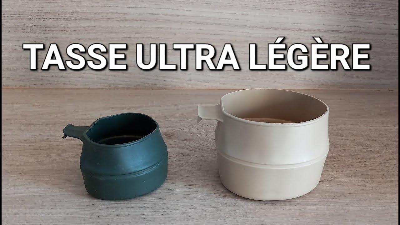 Fold A Cup (Wildo) La tasse parfaite pour les sorties plein air. Présentation et retour d'expérience