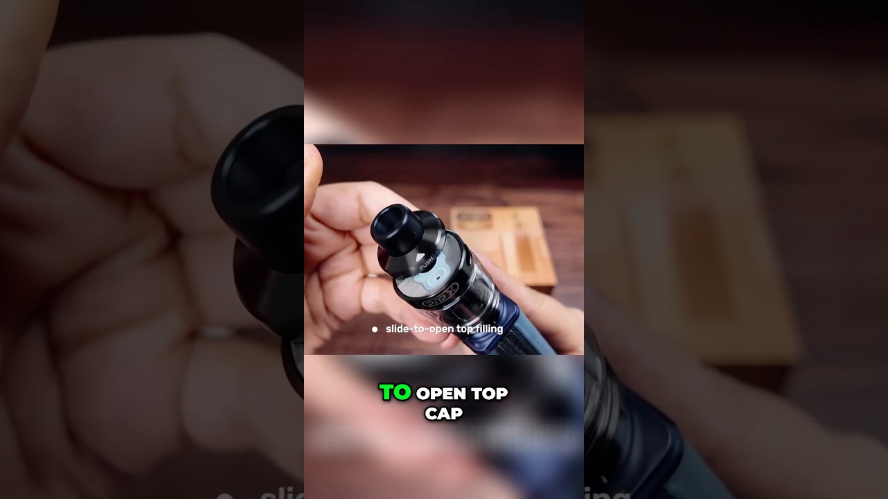 Voopoo UForce-X Tank | Slide To Open Top Refilling
