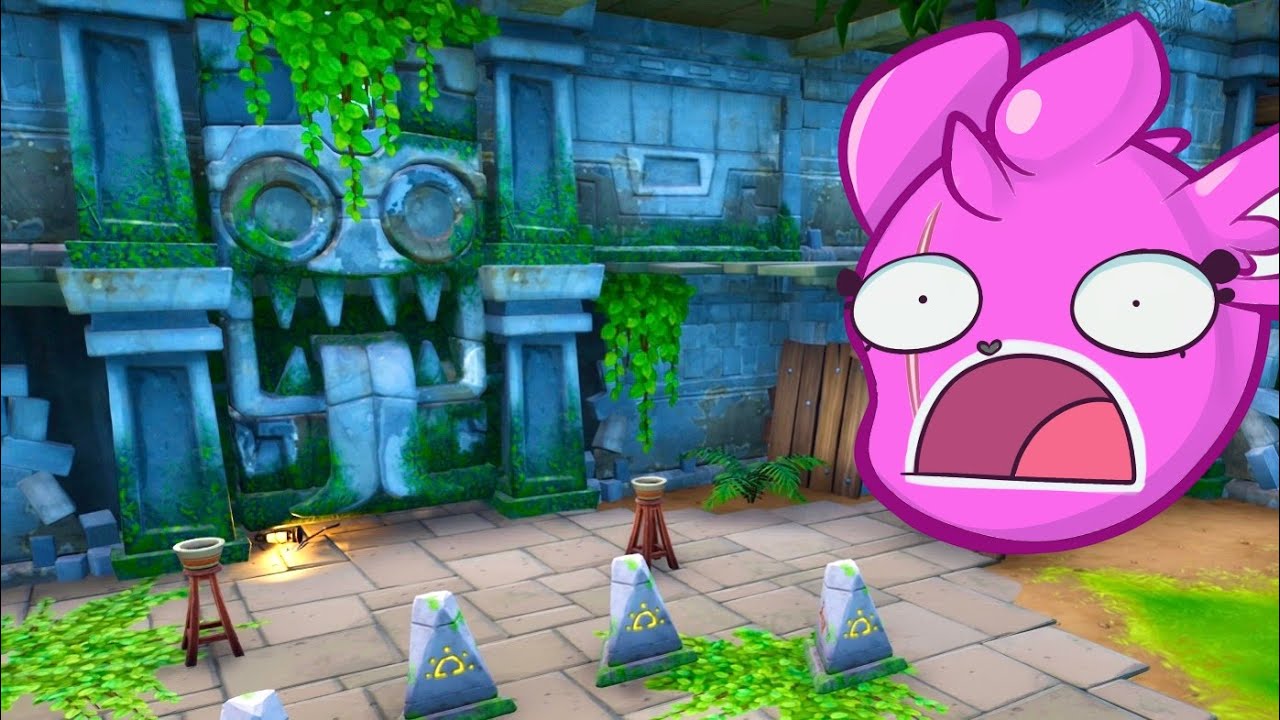 ¡ENTRAMOS EN EL NUEVO TEMPLO! Aquí no hay quien viva Fortnite 758