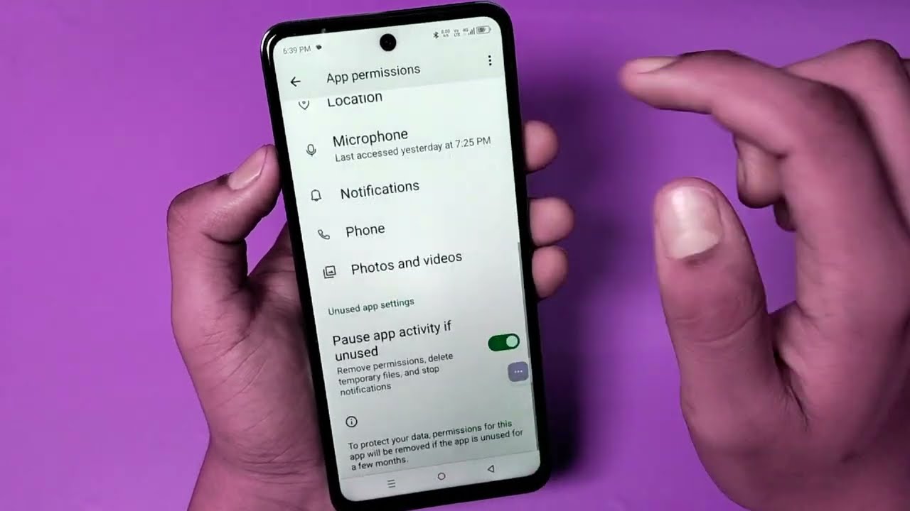 удаление разрешений, очистка временных файлов и отключение уведомлений на infinix