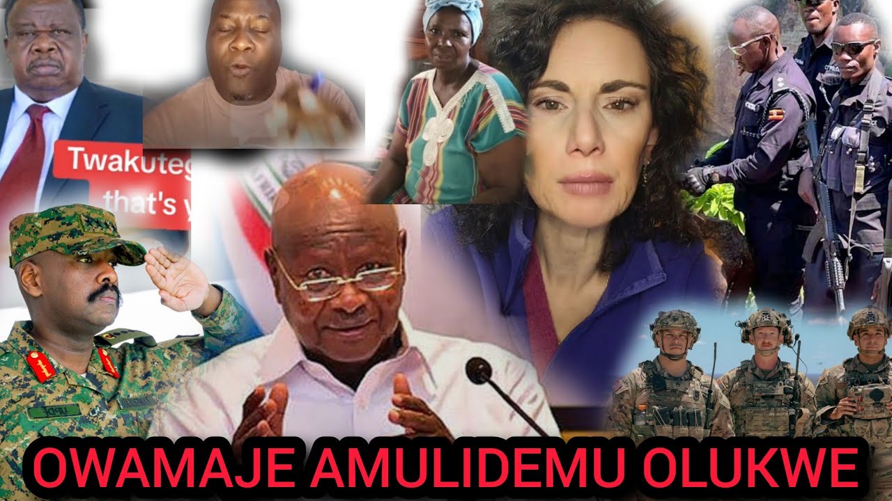 BREAKING NEWS OWAMAJE AMULIDEMU OLUKWE PRESIDENT MUSEVENI AKWATIBWA LWAKISA OMUMERICA AYOGEDE 