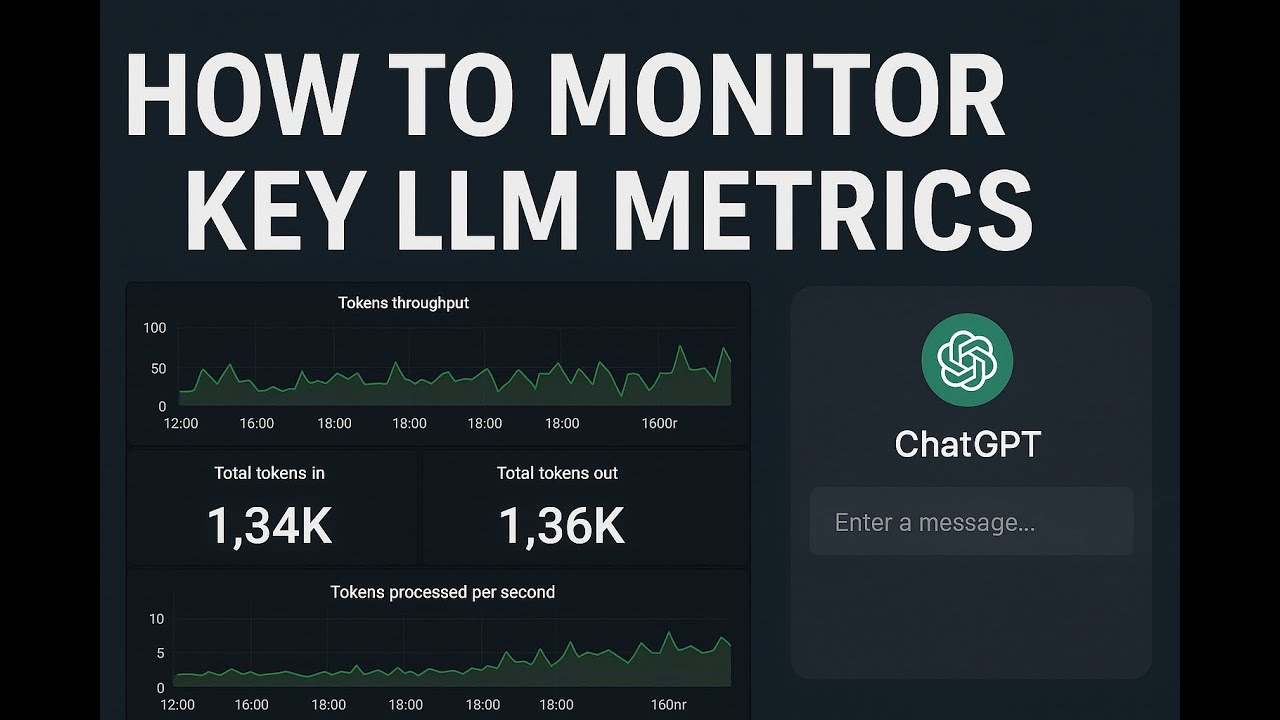 How to Monitor Key LLM Metrics (GPU + Grafana Dashboard)