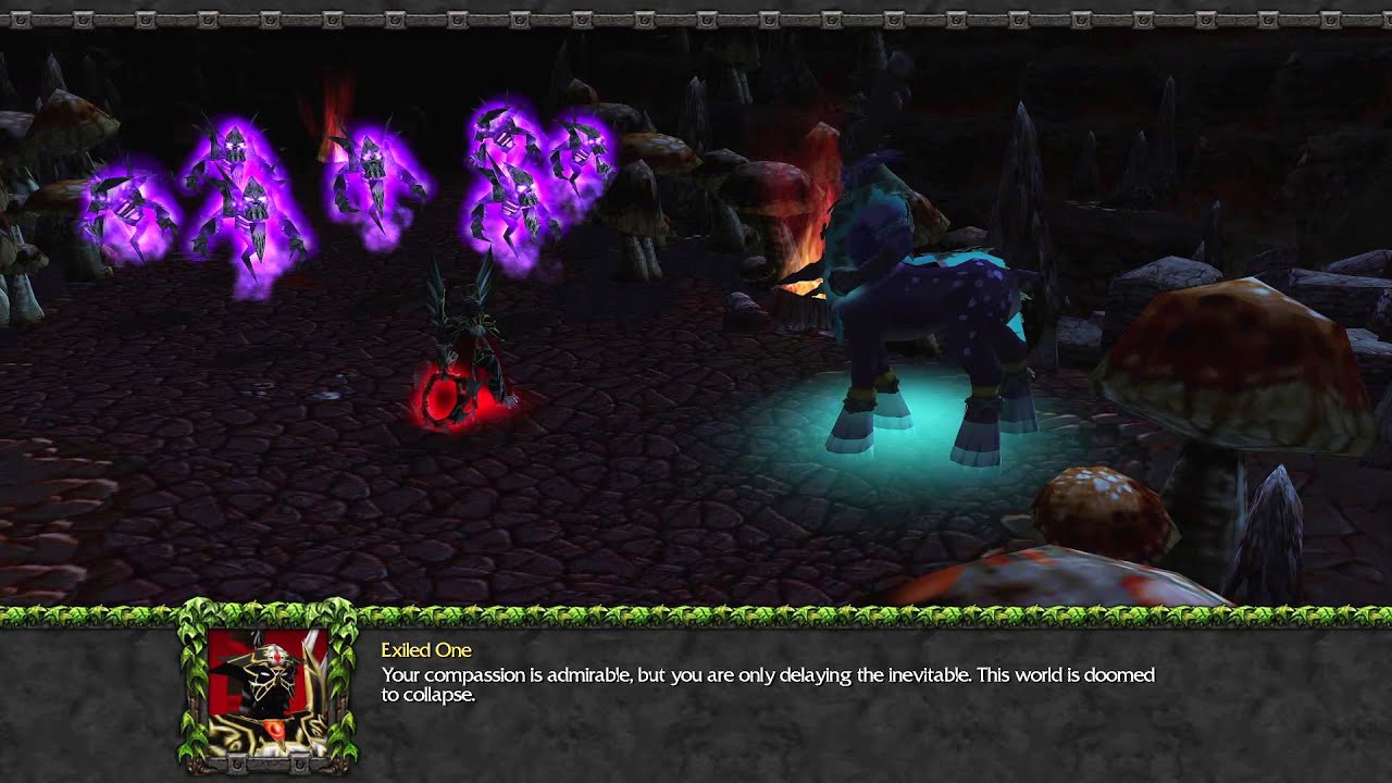 The Exiled One defies Cenarius