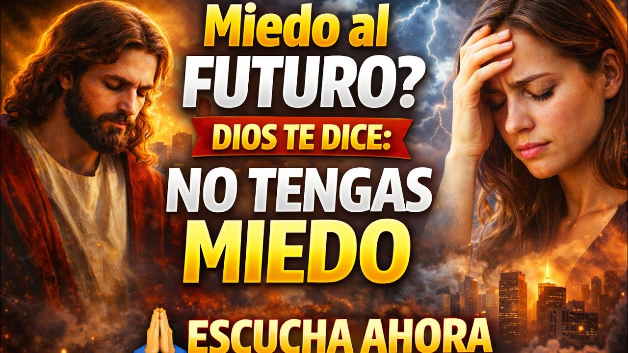 ORACIÓN PODEROSA PARA CUANDO TIENES MIEDO DEL FUTURO 🙏 Confía en Dios