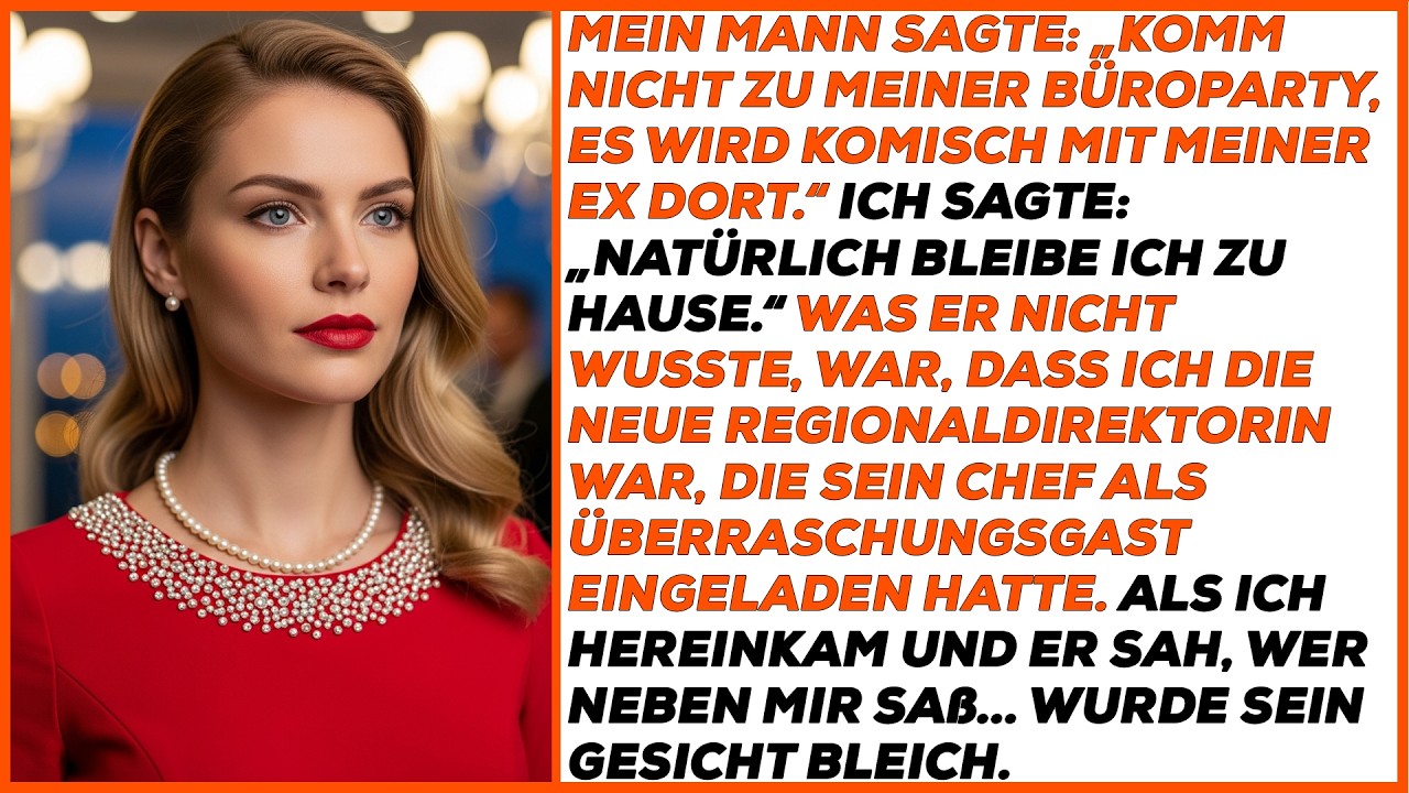 Mein Mann sagte: „Komm nicht zu meiner Büroparty, es wird komisch mit meiner Ex dort.“