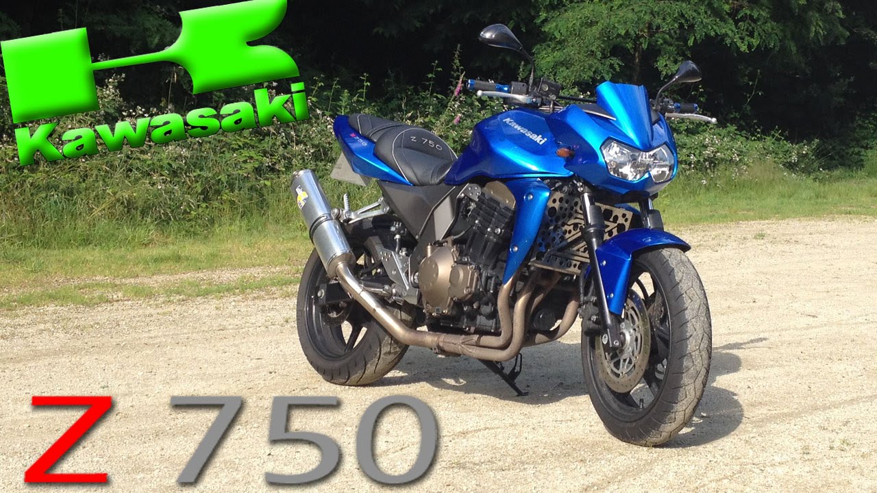 MotoVlog N°23 / #Essai : Kawasaki Z750 - Le best seller  \  #kawasaki #z750 #roadster